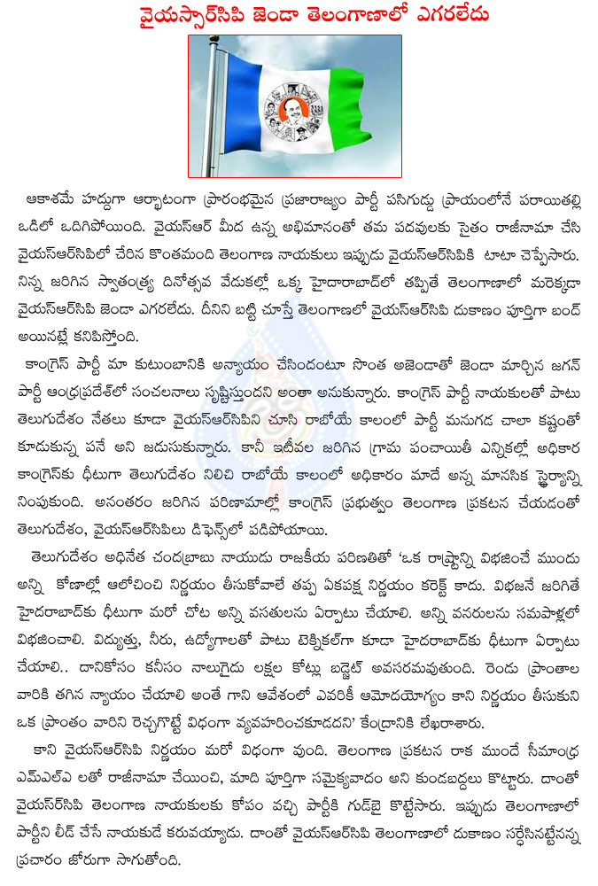 ysr congress party,ysrcp,political news,ap news,telangana,ysrcp checked in telangana,telangana state,ysrcp out in telangana area,ysrcp over in telangana state,ysr congress party  ysr congress party, ysrcp, political news, ap news, telangana, ysrcp checked in telangana, telangana state, ysrcp out in telangana area, ysrcp over in telangana state, ysr congress party